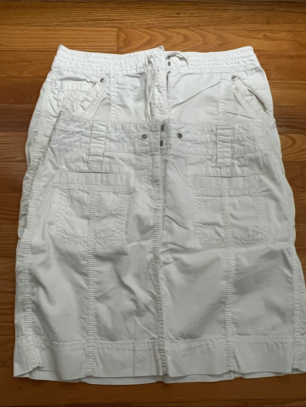 Lots of 2 White Women's Cargo Skirt